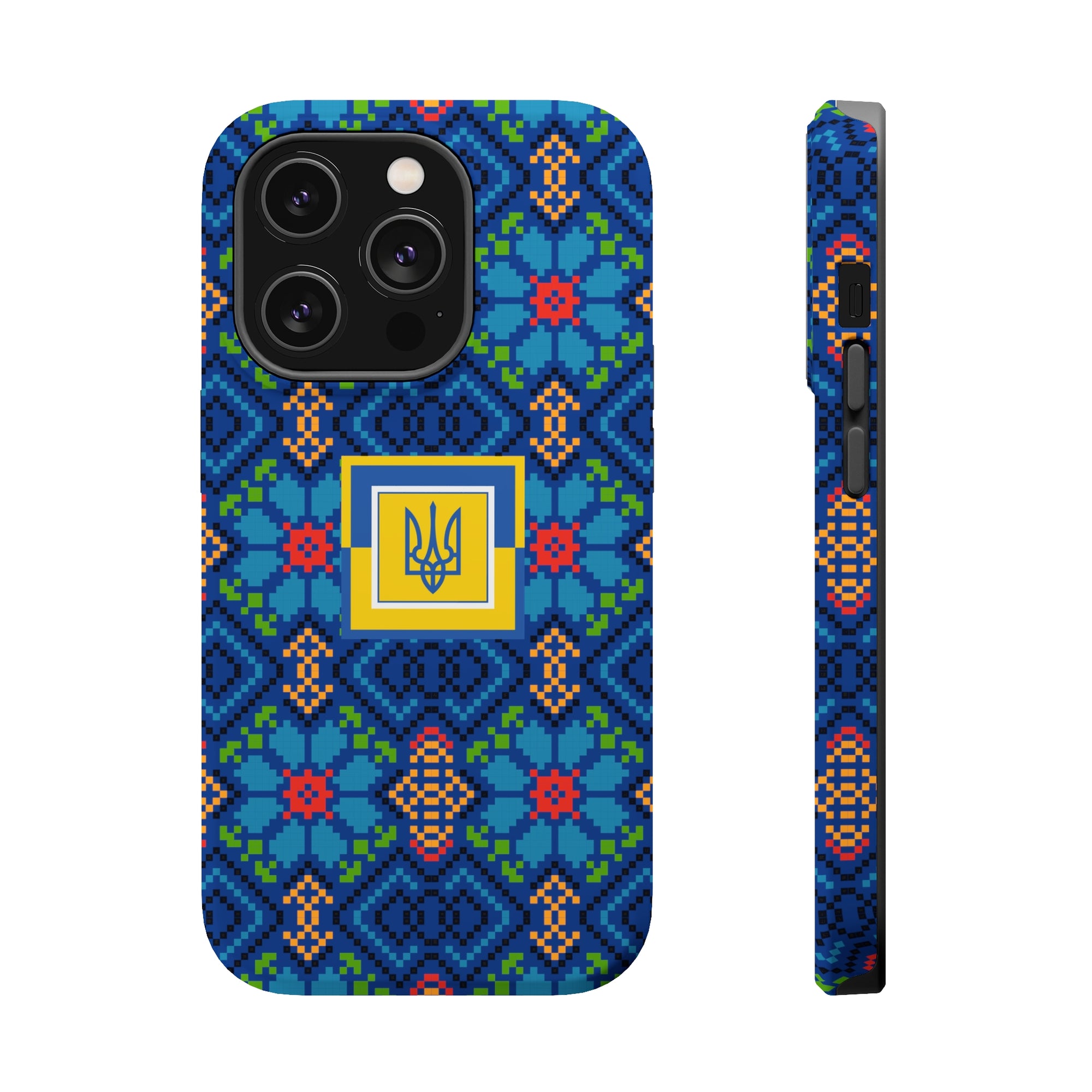 Ukrainian Pattern MagSafe Tough Cases