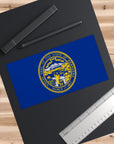 Nebraska Flag Bumper Stickers
