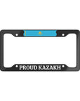 Proud Kazakh KZ flag only License Plate Frame