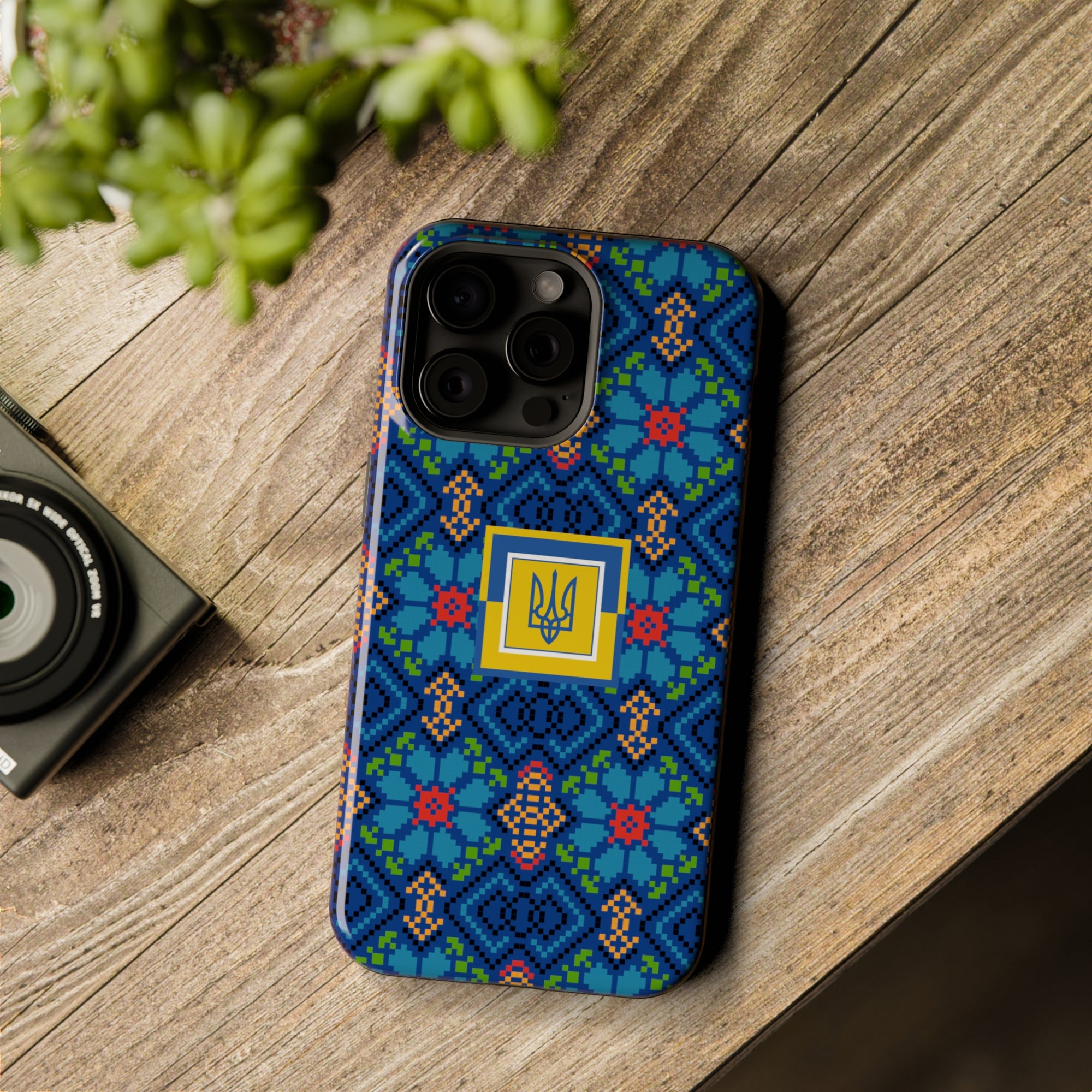 Ukrainian Pattern MagSafe Tough Cases