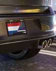 Holland Us Law Enforcement Flag Vanity Plate