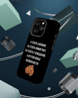 А теперь запомни ты теперь иммигрант ты теперь с чемоданом MagSafe Tough Cases
