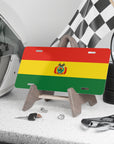 Bolivia Flag Vanity Plate