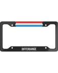 Differdange Luxembourg Flag Car Plate Frame