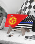 KGZ/Law Enforcement Flag Vanity Plate