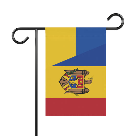 Moldovans support Ukraine Flag Garden & House Banner