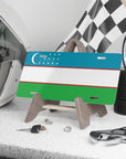 Uzbekistan Flag Vanity Plate