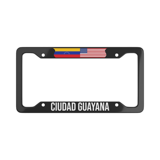 Ciudad Guayana, Venezuela Car Plate Frame