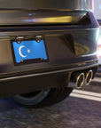 Uyghur Flag Vanity Plate