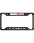 Tajik American License Plate Frame