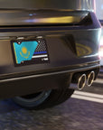 KAZ/Law Enforcement Flag Vanity Plate