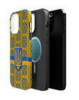 Ukraine Flag Emblem MagSafe Tough Cases