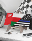 Oman Support Police Flag Vanity Plate