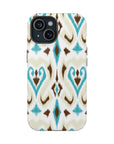 Light Uzbek Ikat MagSafe Phone Case