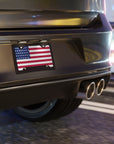 USA Flag Vanity Plate