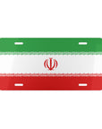 Iran Flag Vanity Plate