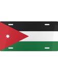 Jordan Flag Vanity Plate