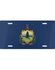 Vermont State Flag, USA Vanity Plate