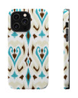 Light Uzbek Ikat MagSafe Phone Case