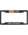 Ossetian Back the Blue, US Law Enforcement Appreciation License Plate Frame