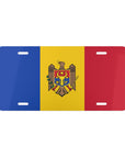 Moldova Flag Vanity Plate