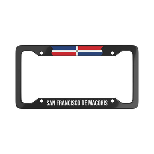 San Francisco De Macoris, Dominicana Car Plate Frame