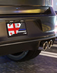 GEO/Law Enforcement Flag Vanity Plate