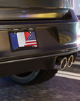 France USA Vanity Plate