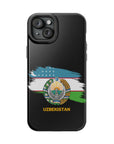 Uzbekistan Flag MagSafe Tough Cases