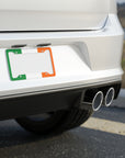 Ireland Flag Plain Car License Plate Frame
