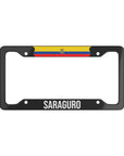 Saraguro Ecuador Car Plate Frame