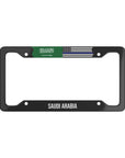 Saudi Arabia Support Police Premium License Plate Frame