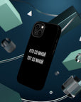 Кто со мной тот со мной MagSafe Tough Cases
