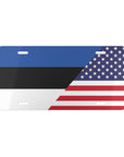 Estonia/USA Vanity Plate