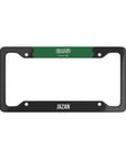 Jazan Saudi Arabia Premium License Plate Frame