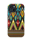 Uzbek Ikat MagSafe Tough Case