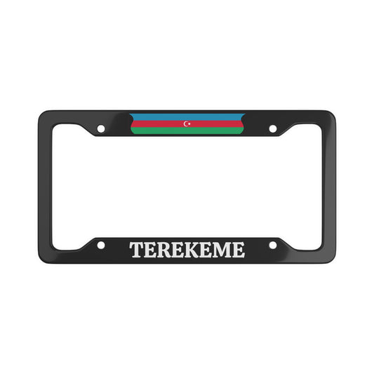 Terekeme License Plate Frame