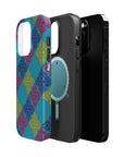 Blue KZ Ornament MagSafe Tough Cases