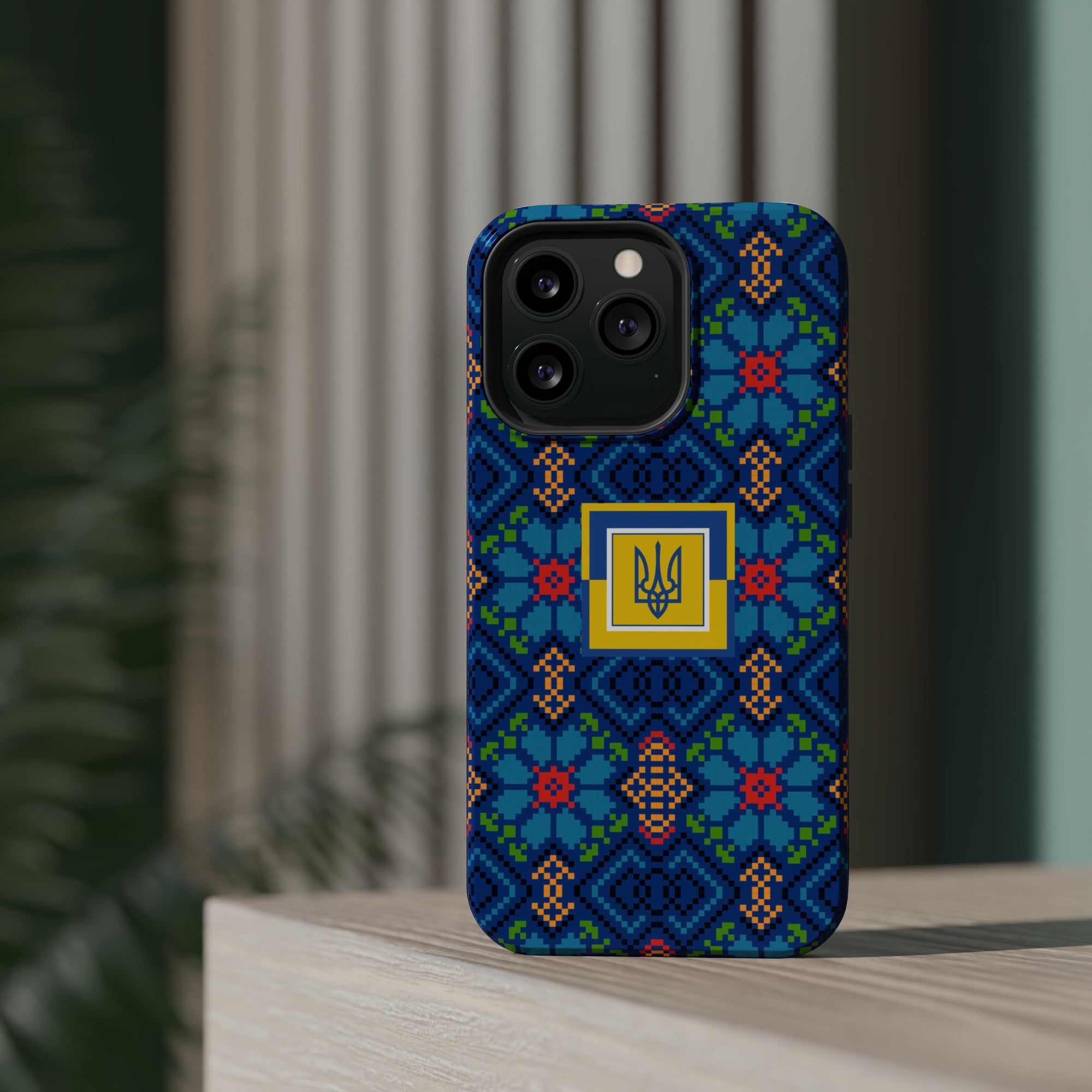 Ukrainian Pattern MagSafe Tough Cases
