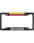 Viva Ecuador Car License Plate Frame