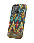 Uzbek Ikat MagSafe Tough Case