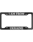 I AM FROM UKRAINE License Plate Frame