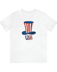 Uncle Sam Top Hat USA Unisex T-Shirt