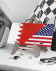 Bahrain USA Flag Vanity Plate