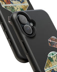 Colorful Yurts Phone Case