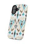 Light Uzbek Ikat MagSafe Phone Case