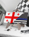 GEO/Law Enforcement Flag Vanity Plate
