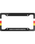 Born in North Ossetia License Plate Frame