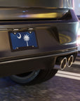 South Carolina State Flag, USA Vanity Plate