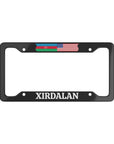 XIRDALAN with flag License Plate Frame